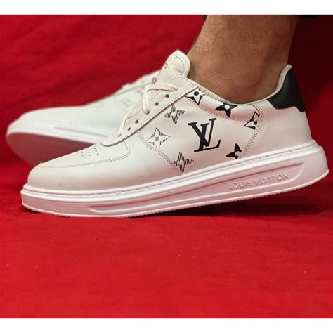 tenis louis vuitton branco masculino|Louis Vuitton damier sneakers.